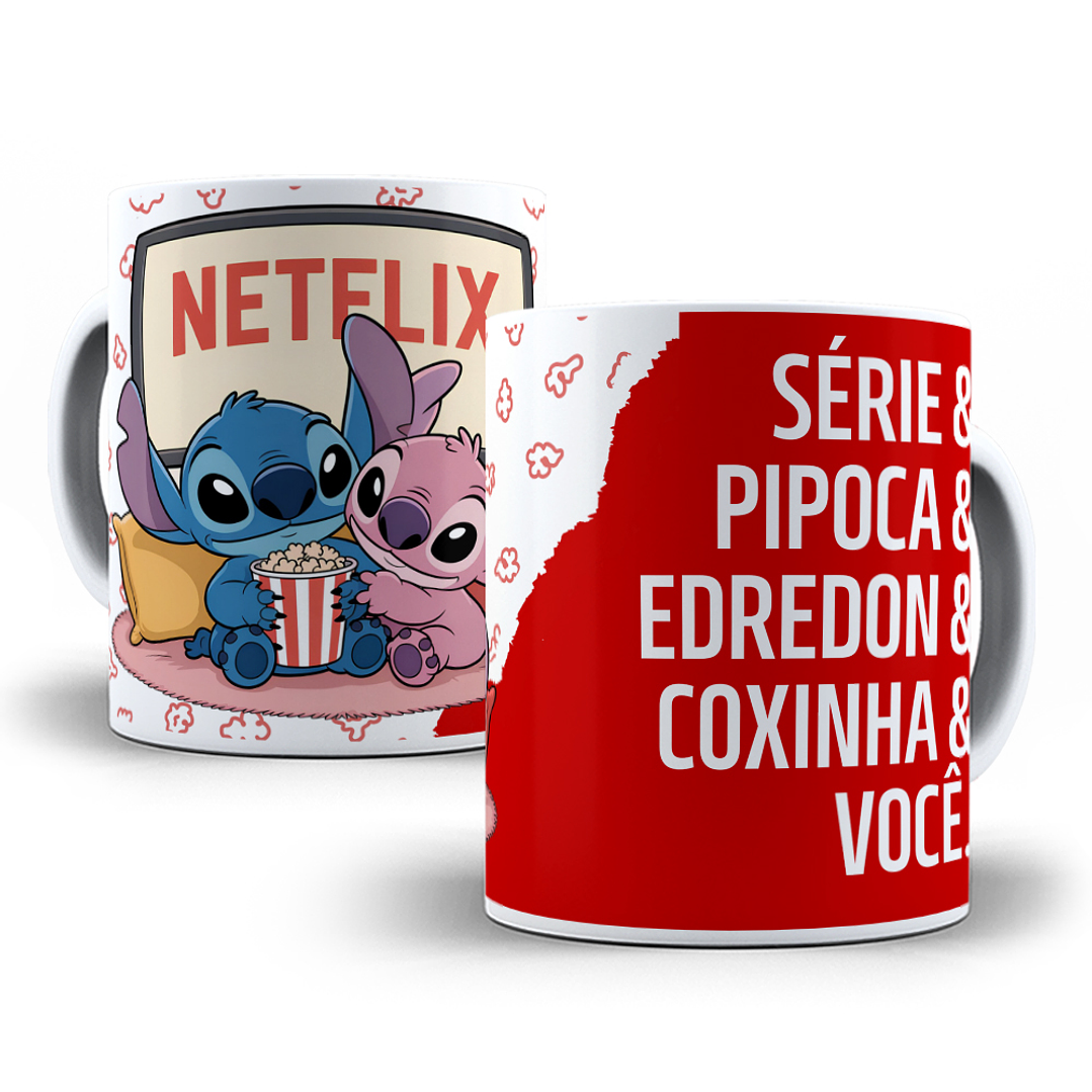 14 Artes para Caneca Dia dos Namorados Stitch Arquivo em Png  3