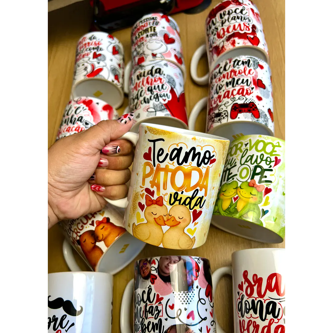 39 Artes para Caneca Dia dos Namorados Arquivo em Jpg 1