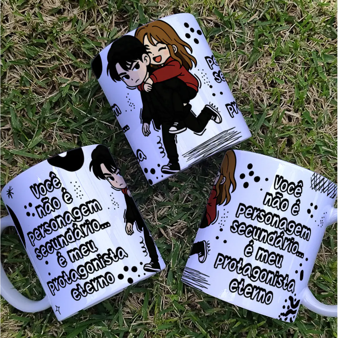 8 Artes para Caneca Dia dos Namorados Dorama Arquivo Editável  2
