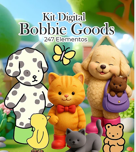 Kit Digital Bobbie Goods Png 