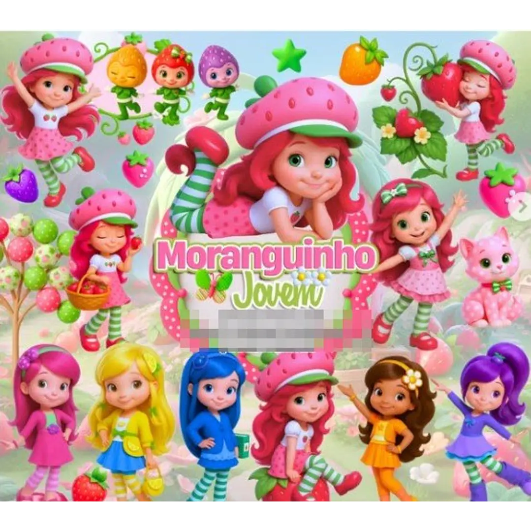 Kit Digital Moranguinho Jovem Arquivo em Png 1