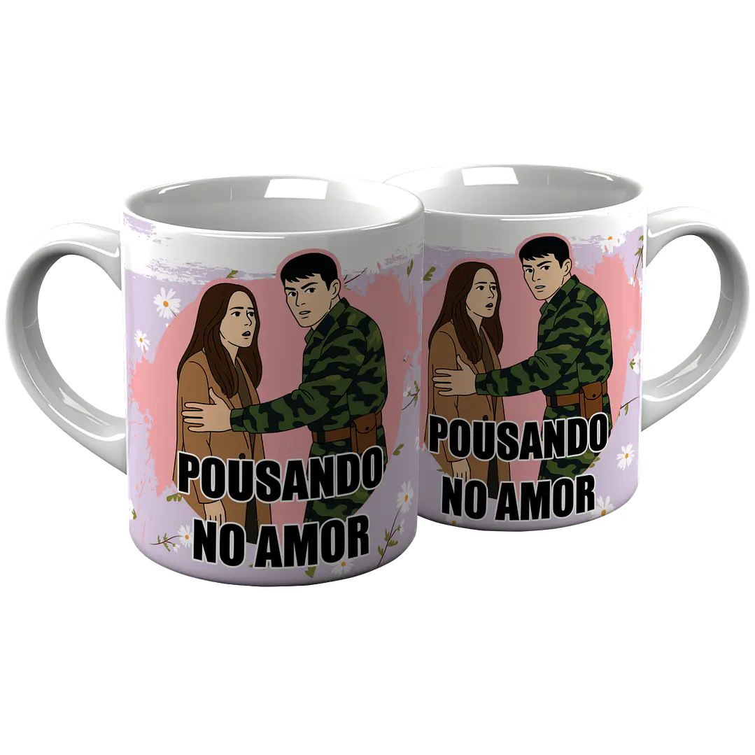 6 Artes Caneca Dorama Pousando No Amor em Png 1
