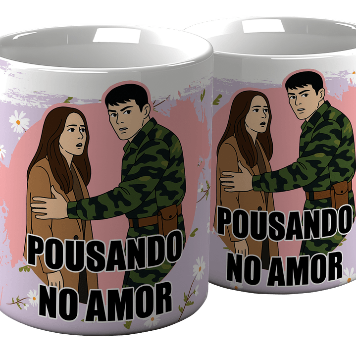6 Artes Caneca Dorama Pousando No Amor em Png 1