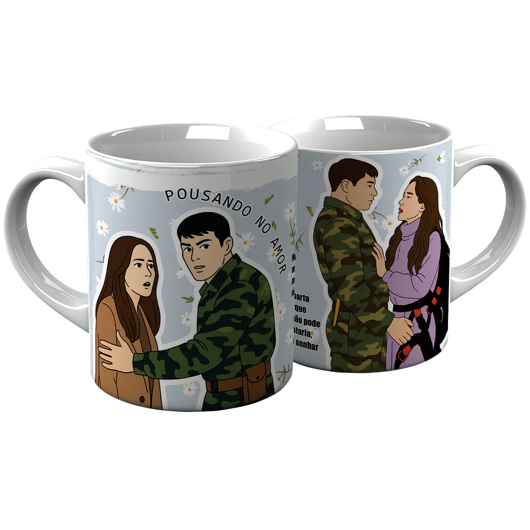 6 Artes Caneca Dorama Pousando No Amor em Png 2