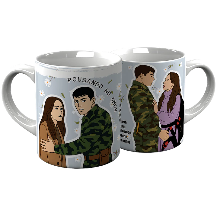 6 Artes Caneca Dorama Pousando No Amor em Png 2