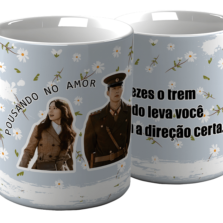 6 Artes Caneca Dorama Pousando No Amor em Png 4