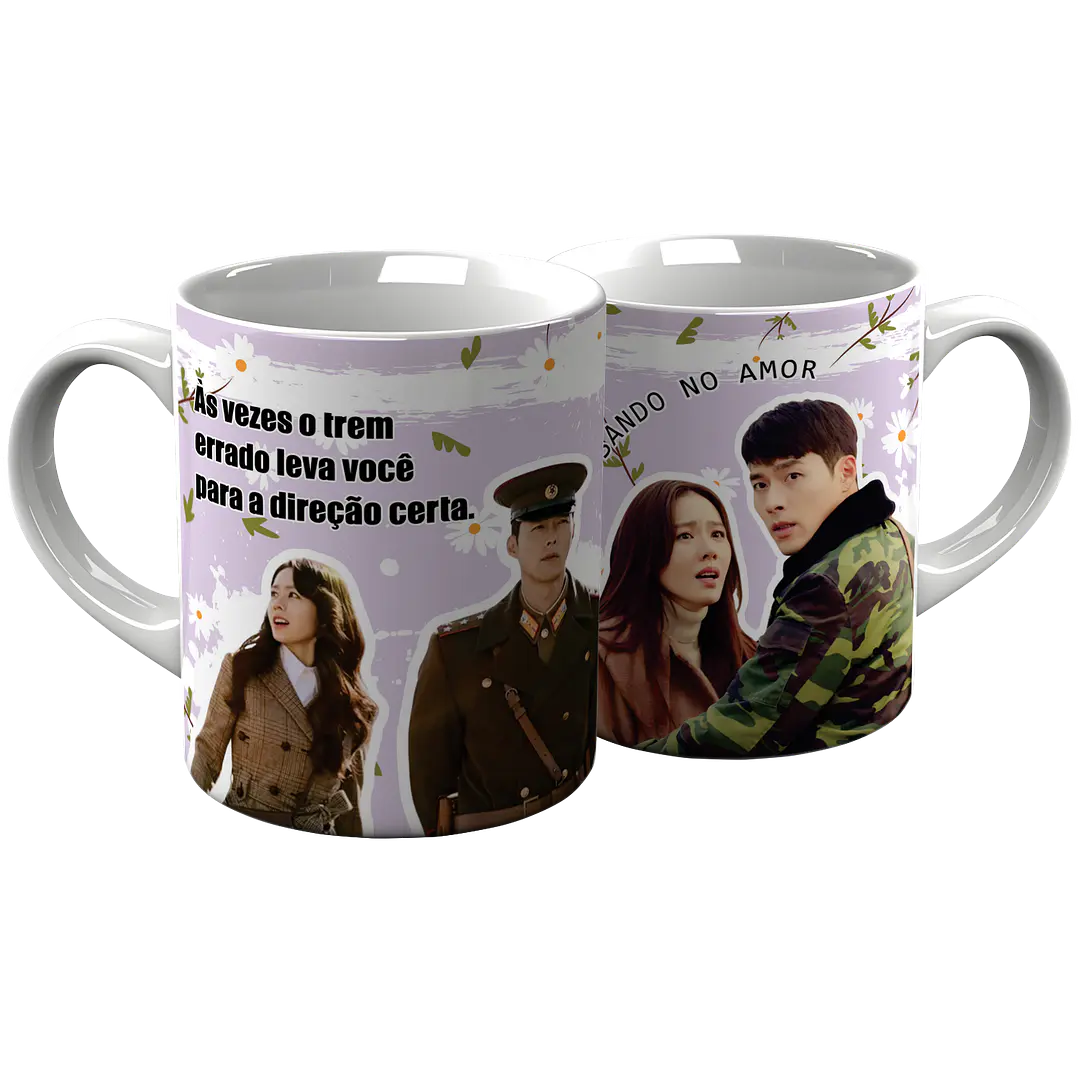 6 Artes Caneca Dorama Pousando No Amor em Png 5