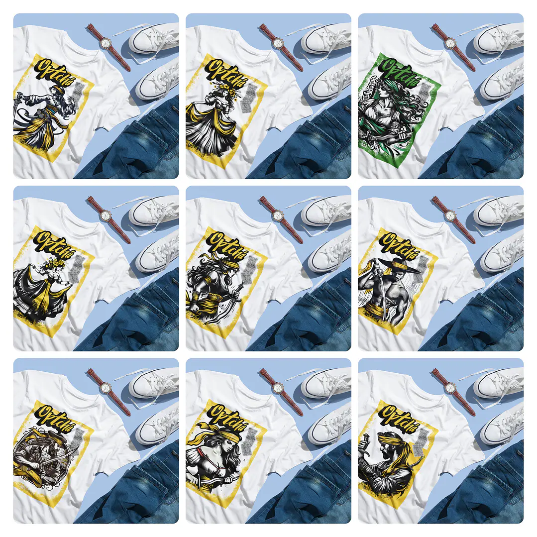 26 Artes para Camisa Ciganos Arquivo Editável  2