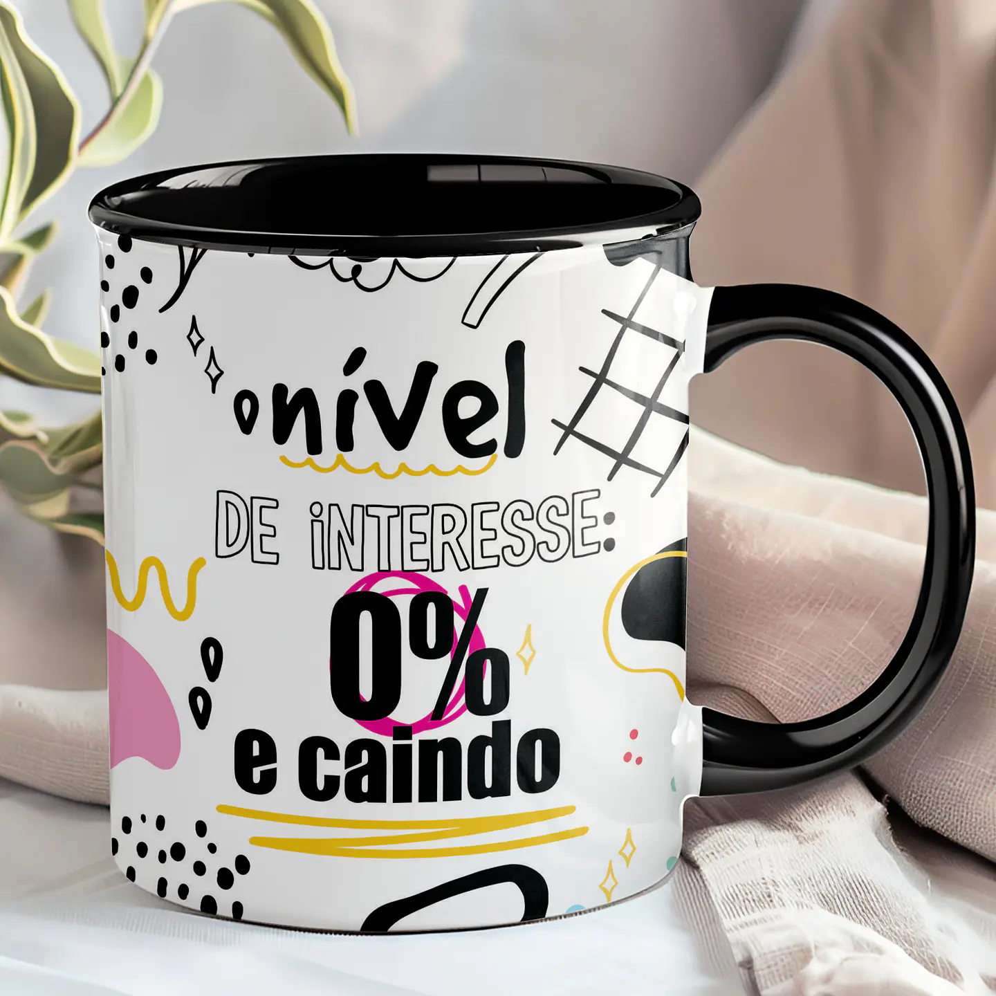 6 Artes para Caneca Café e Sarcasmo Frases Arquivo Editável 6