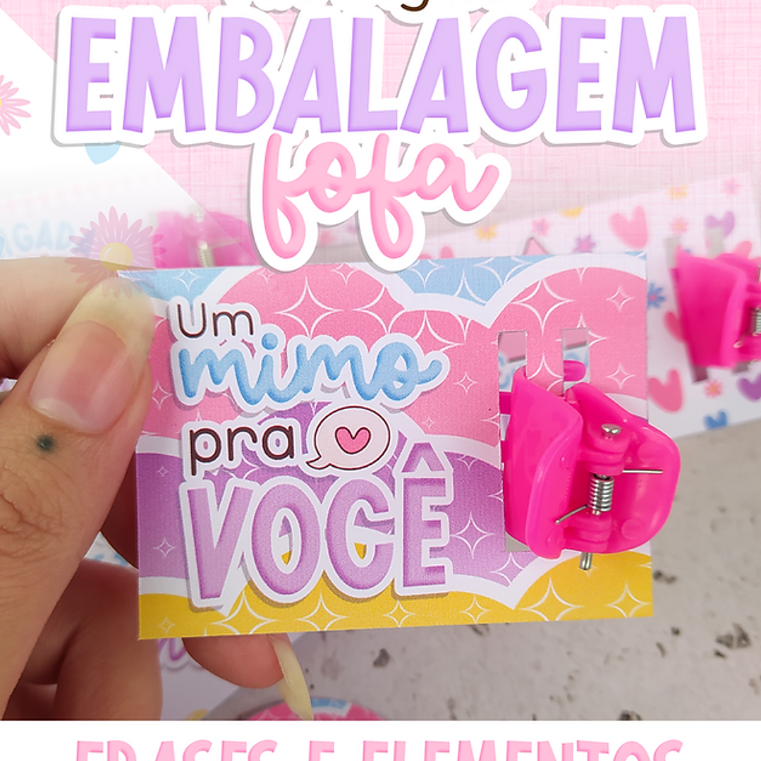 Arquivos prontos para Embalagem fofa Arquivo em Png 1