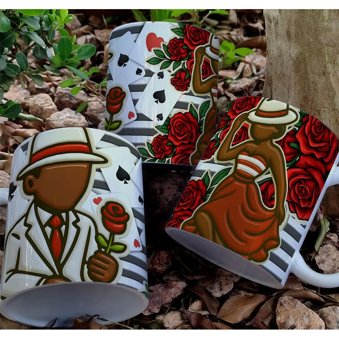6 Artes para Caneca Zé Pilantra e Maria Navalha Arquivo Editável  4