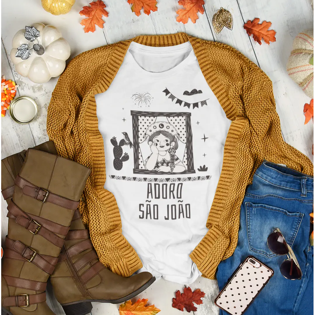 8 Artes para Camisa São João Festa Junina Arquivo Editável  1