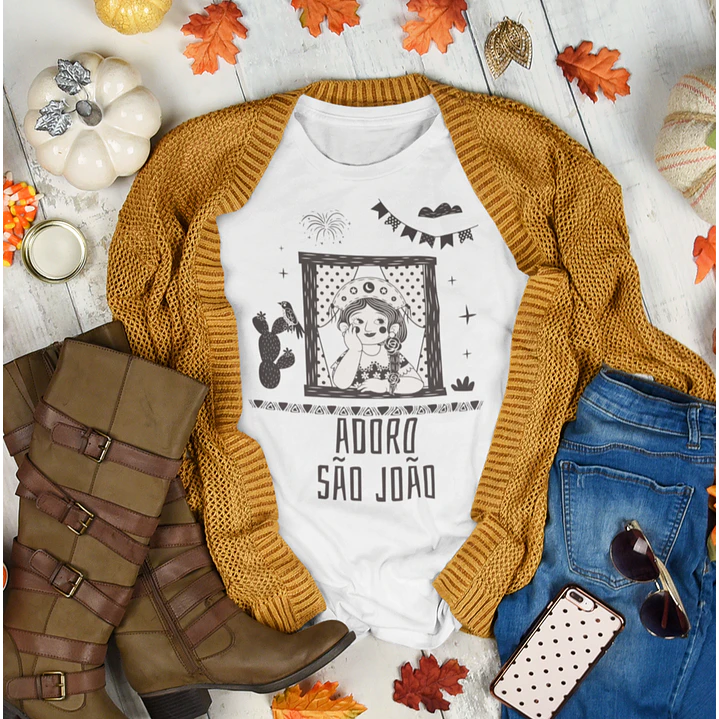 8 Artes para Camisa São João Festa Junina Arquivo Editável  1
