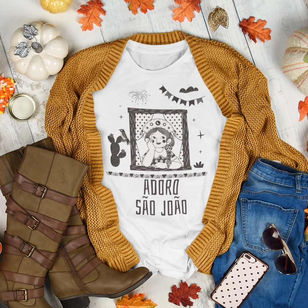 8 Artes para Camisa São João Festa Junina Arquivo Editável  1