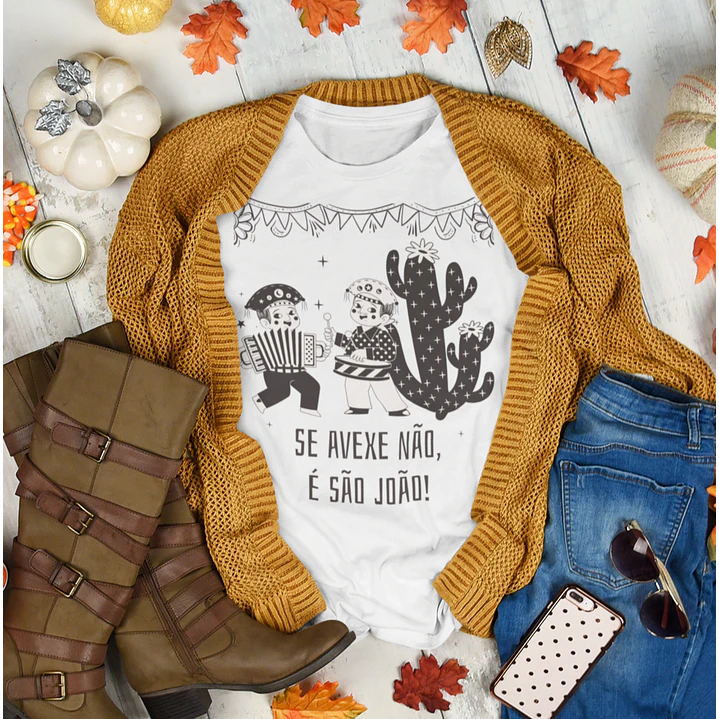 8 Artes para Camisa São João Festa Junina Arquivo Editável  7