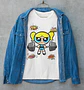 8 Artes para Camisa Meninas Super Poderosas Arquivo Editável   - Thumbnail 2