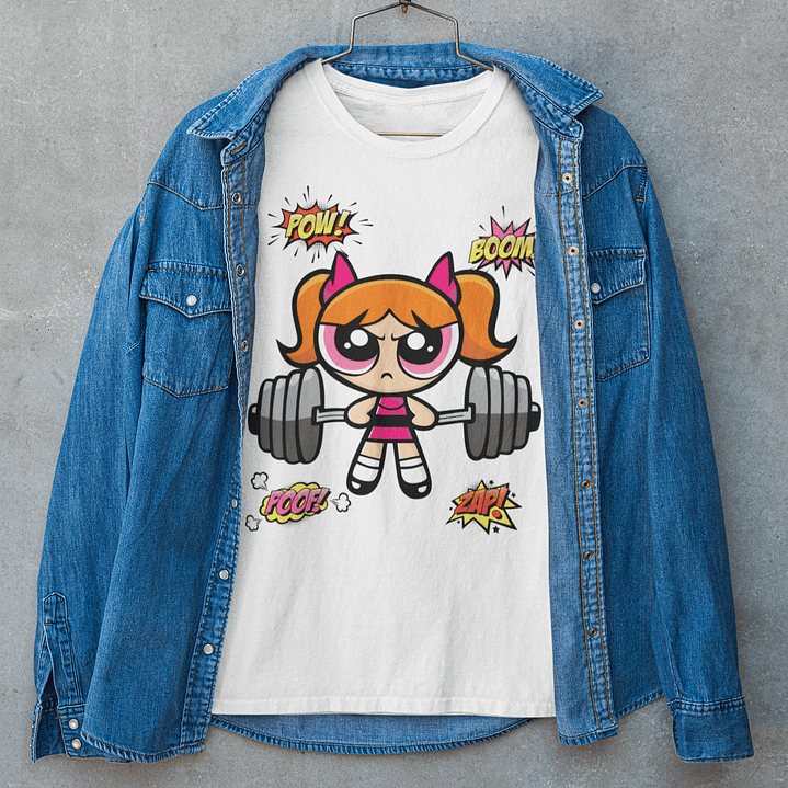 8 Artes para Camisa Meninas Super Poderosas Arquivo Editável   4