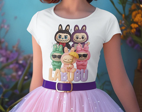 10 Artes para Camisa Labubu Arquivo em Png 