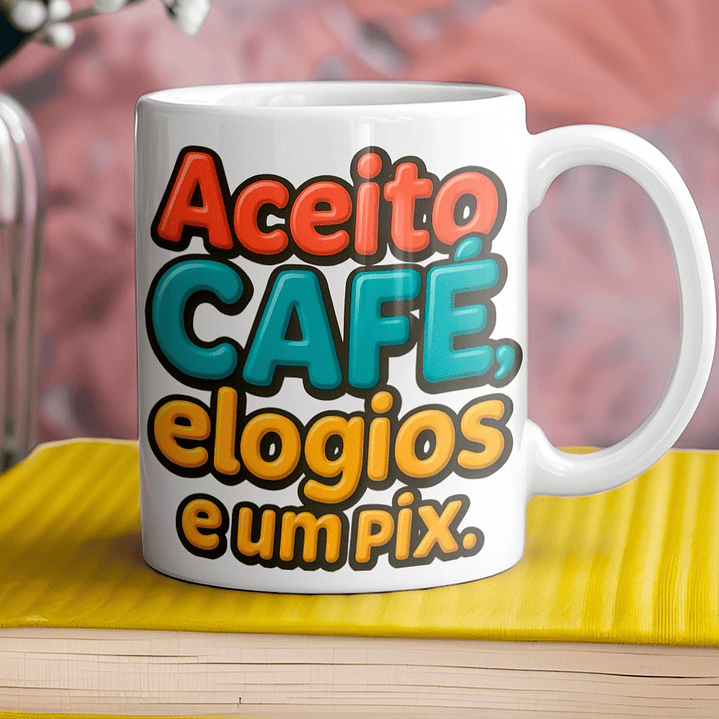 10 Artes para Caneca Frases 3D Arquivo em Jpg 3