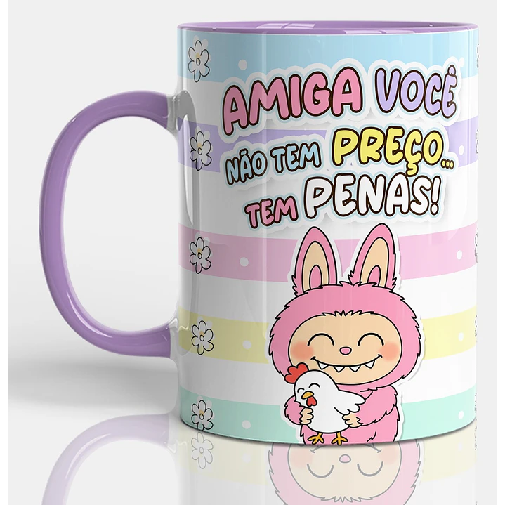 10 Artes para Caneca Labubu Amigas Arquivo em Png  2