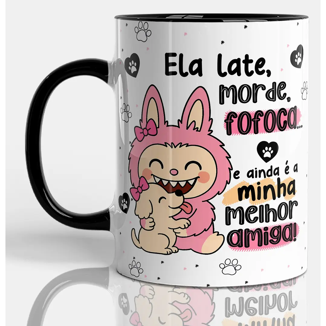 10 Artes para Caneca Labubu Amigas Arquivo em Png  3