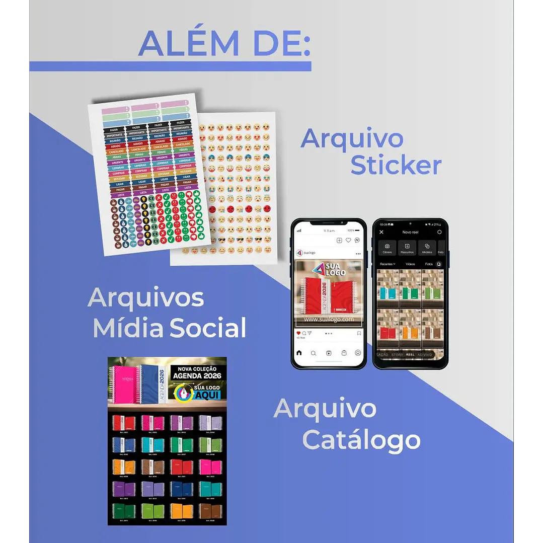 Arquivos Miolo de Agenda Comercial 2026 Arquivo Editável 5