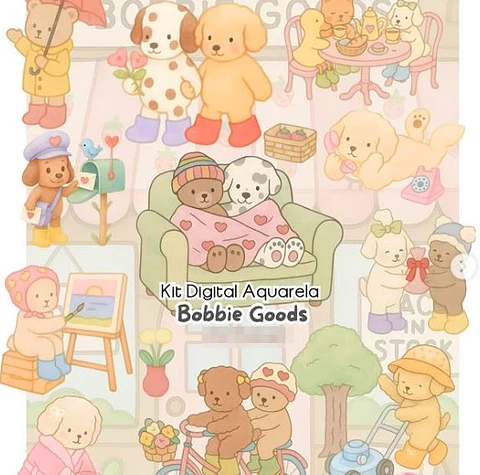 Kit Digital Boobie Goods em Png 