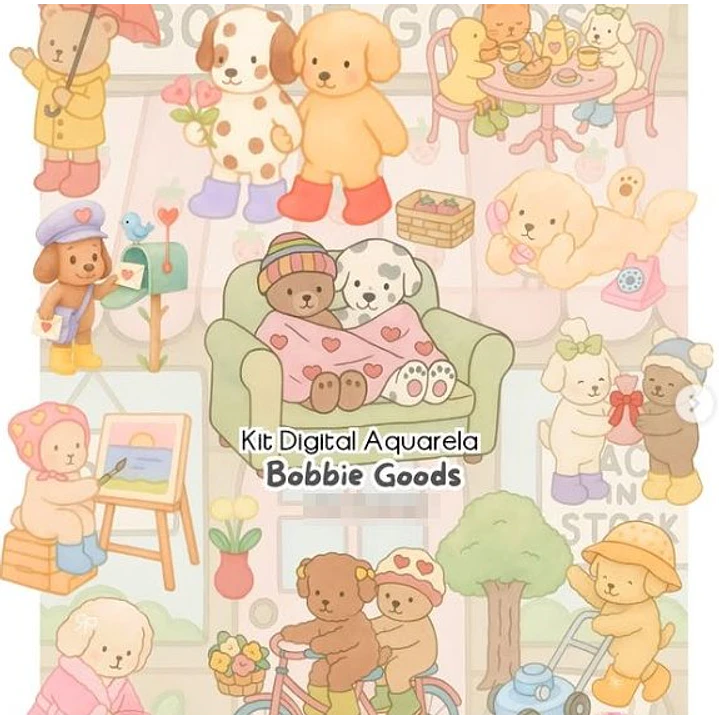 Kit Digital Boobie Goods em Png  1