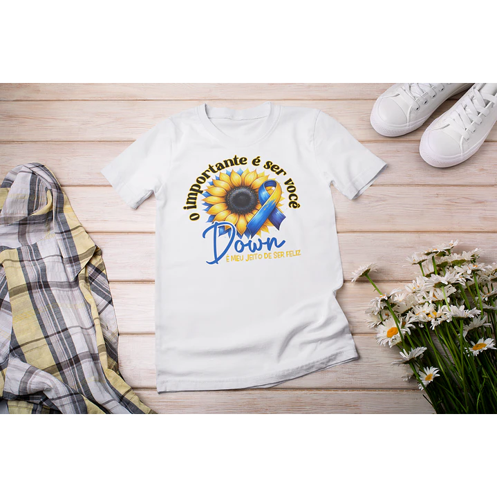 7 Artes Camisa Síndrome de Down Arquivo Editável  1