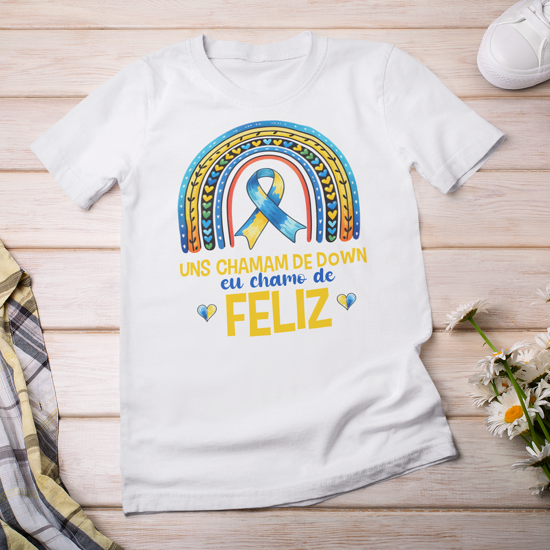 7 Artes Camisa Síndrome de Down Arquivo Editável  3