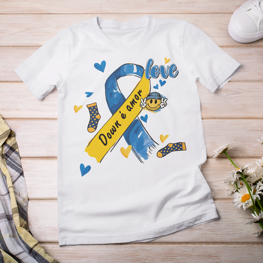 7 Artes Camisa Síndrome de Down Arquivo Editável  5