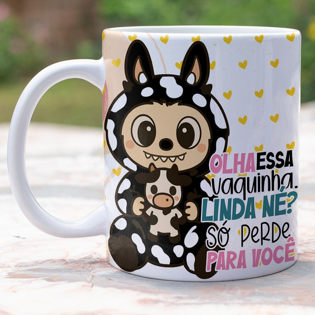 8 Artes para Caneca Labubu Frases Sarcásticas Arquivo Editável  1