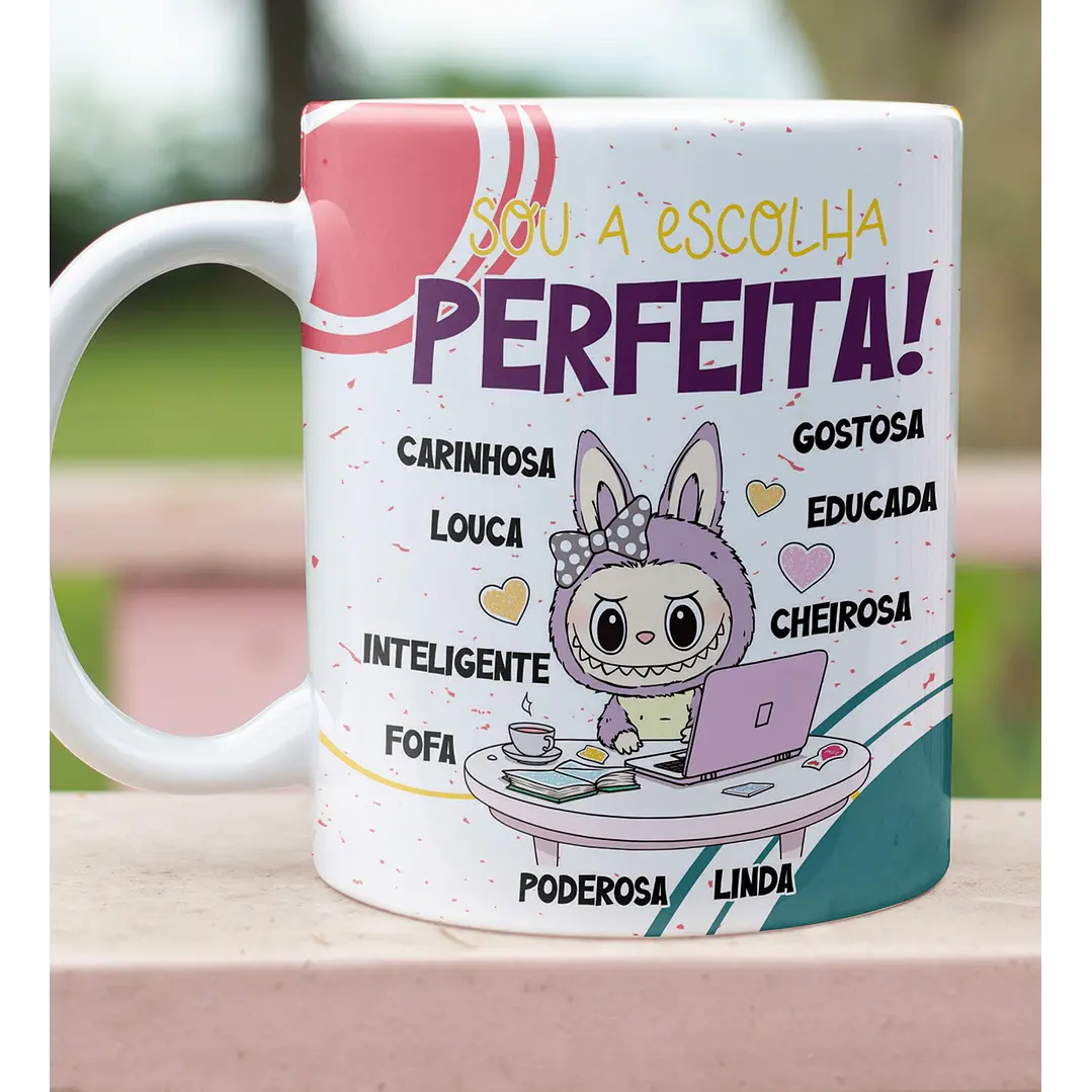 8 Artes para Caneca Labubu Frases Sarcásticas Arquivo Editável  7