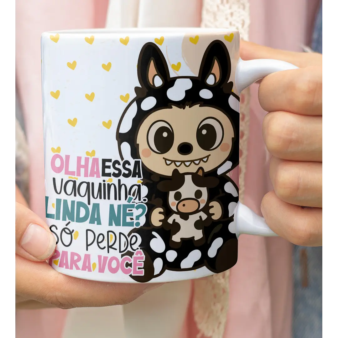 8 Artes para Caneca Labubu Frases Sarcásticas Arquivo Editável  8
