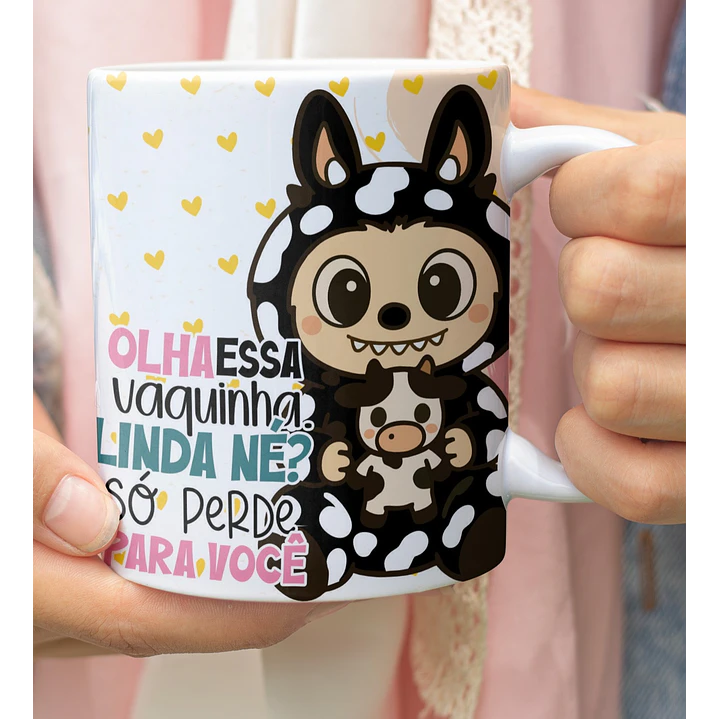 8 Artes para Caneca Labubu Frases Sarcásticas Arquivo Editável  8