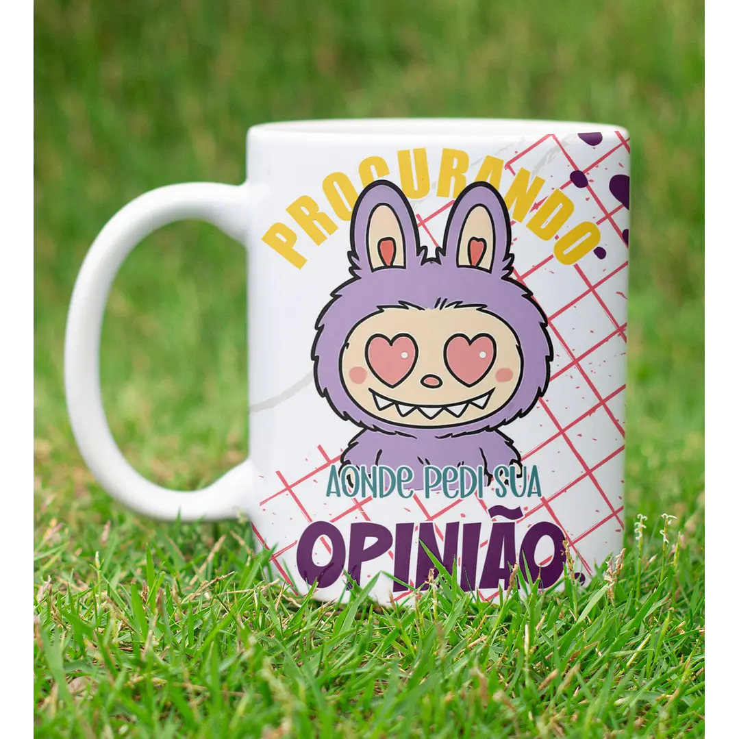 8 Artes para Caneca Labubu Frases Sarcásticas Arquivo Editável  9