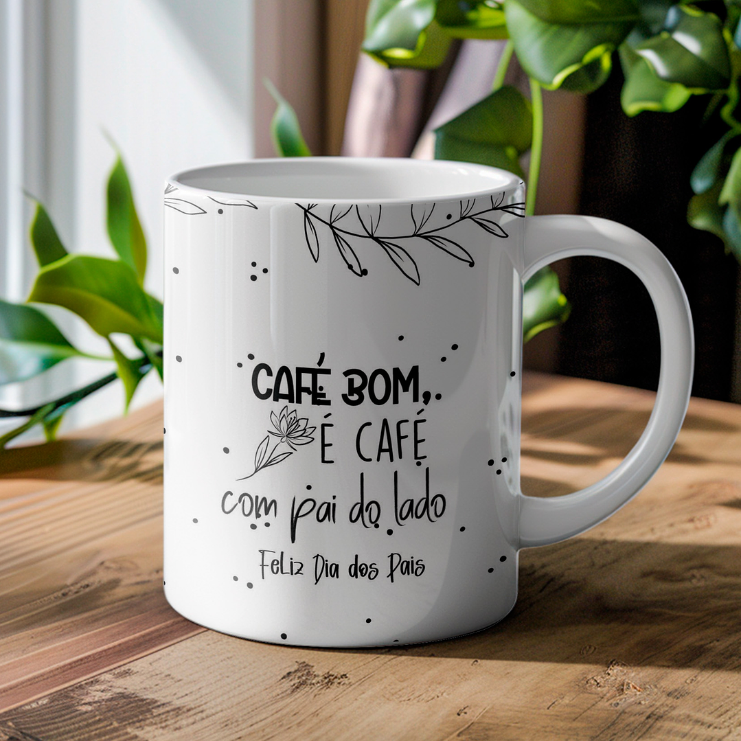 10 Artes para Caneca Dia dos Pais Minimalista Arquivo Editável  4