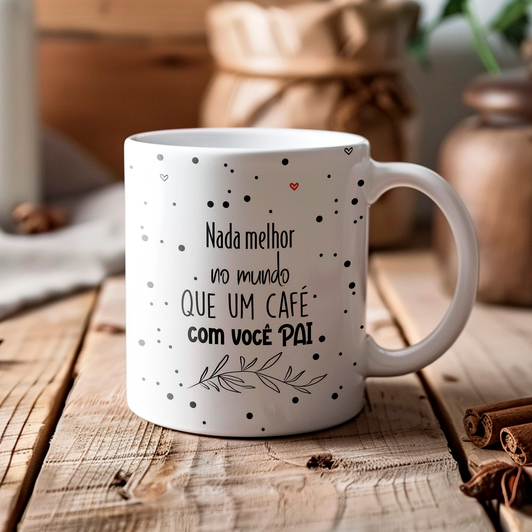 10 Artes para Caneca Dia dos Pais Minimalista Arquivo Editável  5