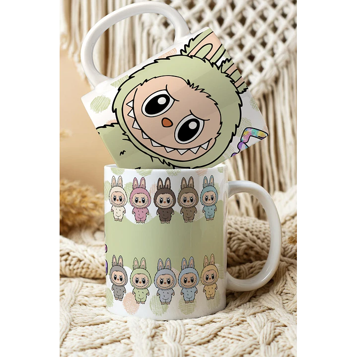 10 Artes para Caneca Labubu Arquivo em Jpg 1