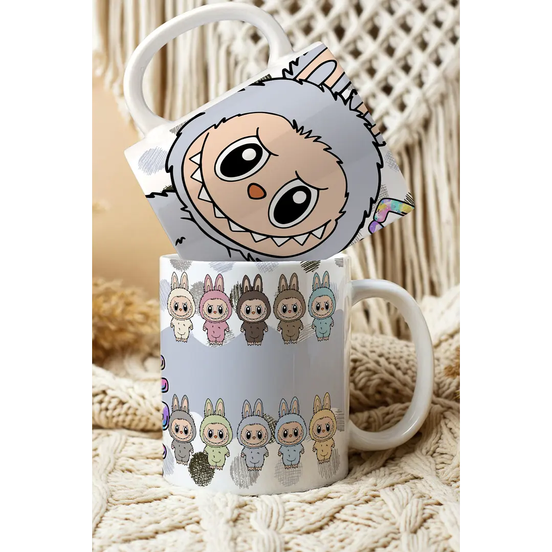 10 Artes para Caneca Labubu Arquivo em Jpg 2