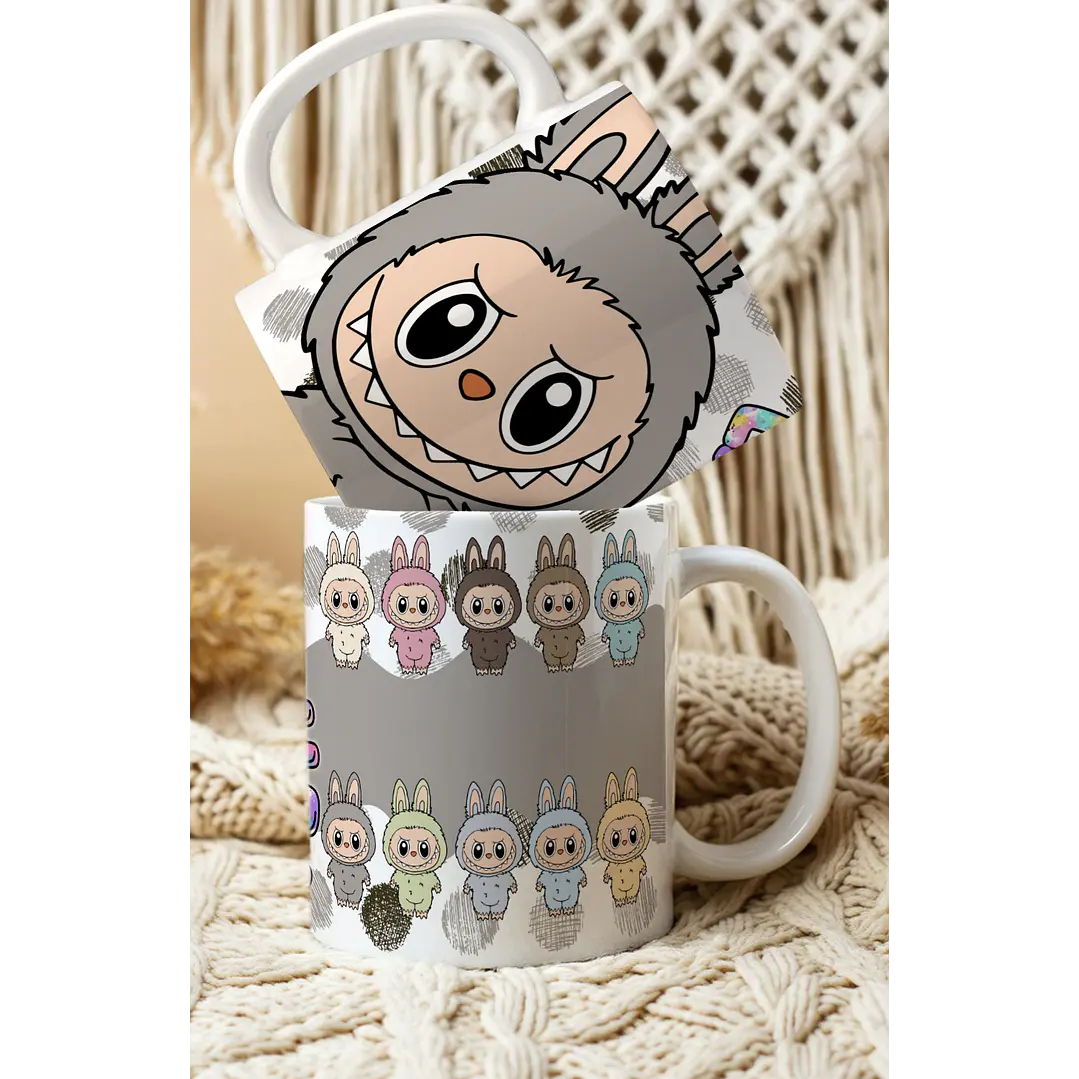10 Artes para Caneca Labubu Arquivo em Jpg 3