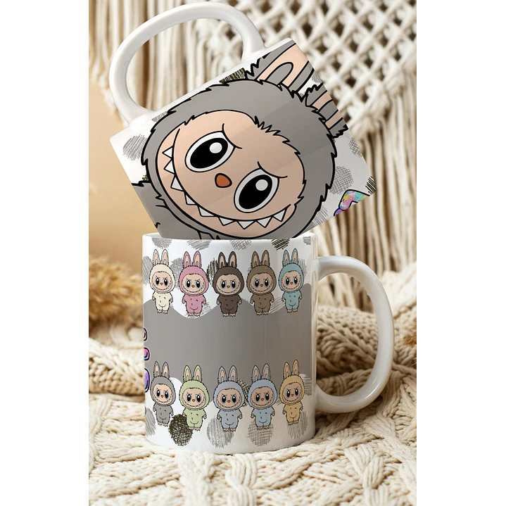 10 Artes para Caneca Labubu Arquivo em Jpg 3