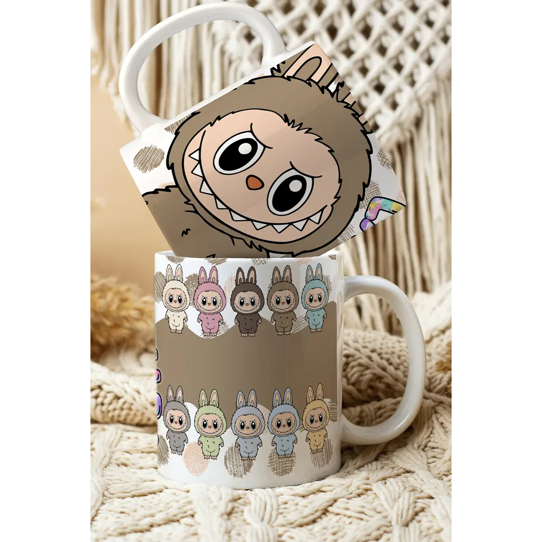 10 Artes para Caneca Labubu Arquivo em Jpg 5