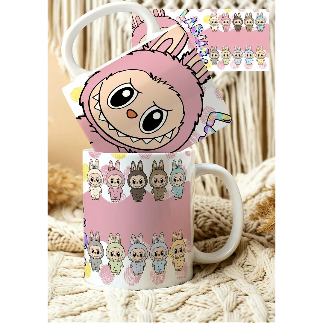10 Artes para Caneca Labubu Arquivo em Jpg 8
