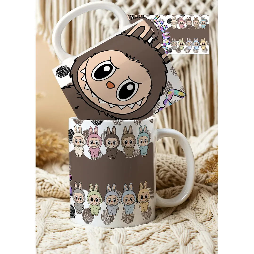 10 Artes para Caneca Labubu Arquivo em Jpg 9