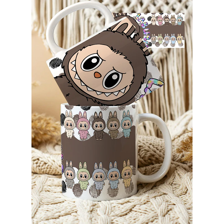 10 Artes para Caneca Labubu Arquivo em Jpg 9