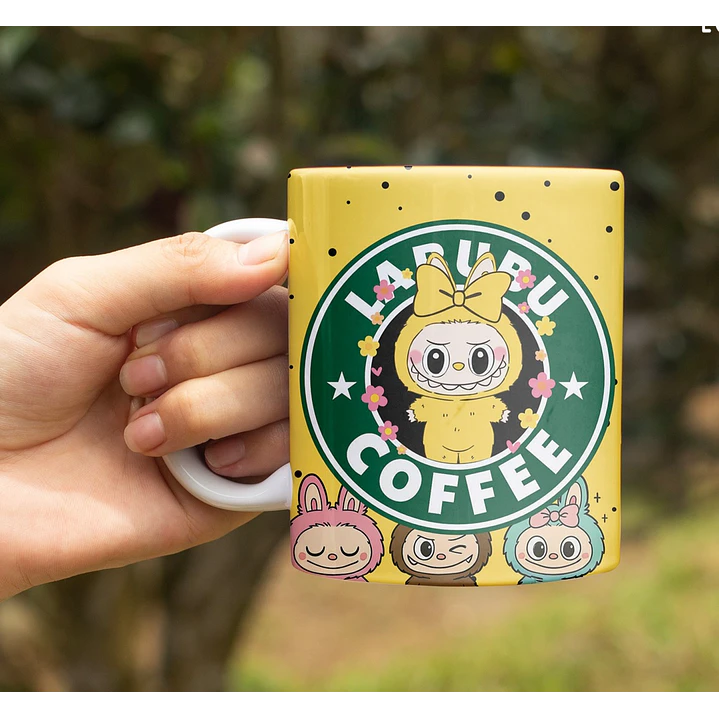 10 Artes para Caneca Labubu Starbucks Arquivo Editável  4