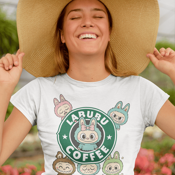 10 Artes para Camisa Labubu Starbucks Arquivo Editável 2