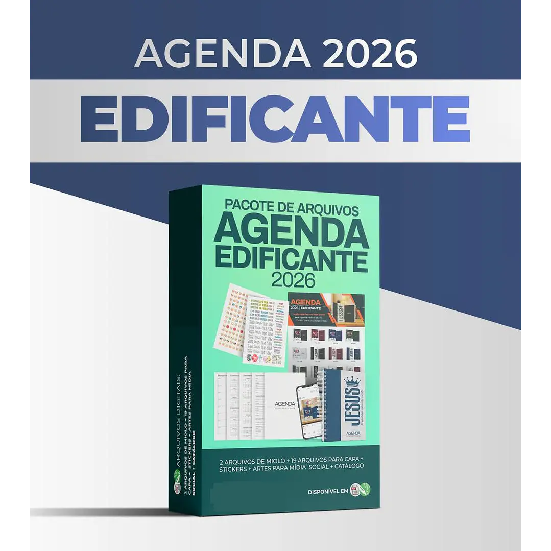 Arquivo Agenda Edificante Gospel 2026 Arquivo Editável  1