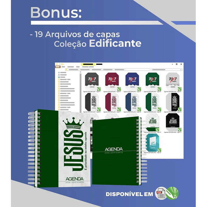 Arquivo Agenda Edificante Gospel 2026 Arquivo Editável  4